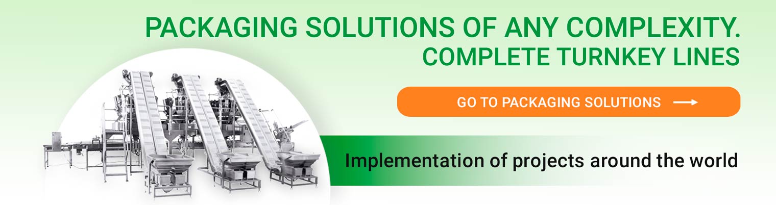 Automatic turnkey packaging lines